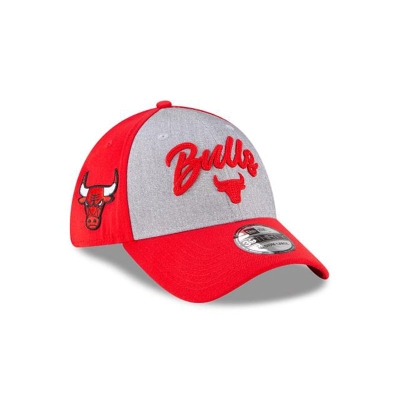 Chicago Bulls Gorra | New Era NBA Draft 39thirty Stretch Fit Cap Mexico - Negros